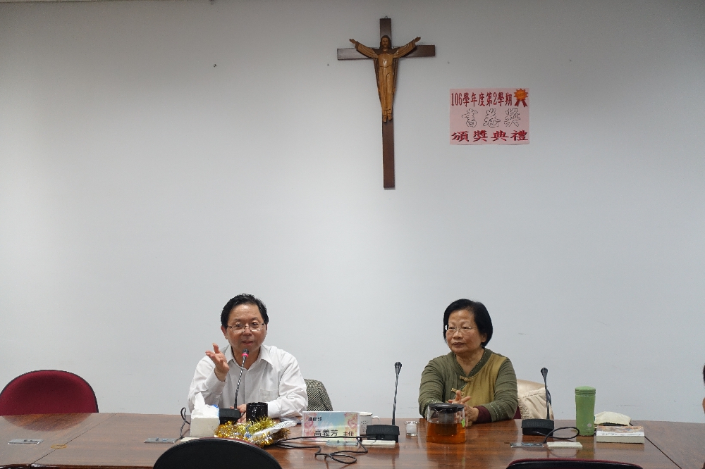 部主任致詞